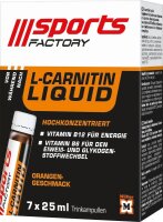 sports FACTORY Nahrungsergänzungsmittel L-Carnitin...