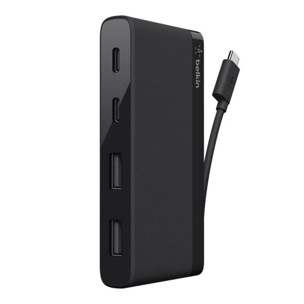 belkin USB-Hub F4U090BTBLK 4-fach schwarz