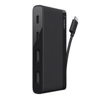 belkin USB-Hub F4U090BTBLK 4-fach schwarz