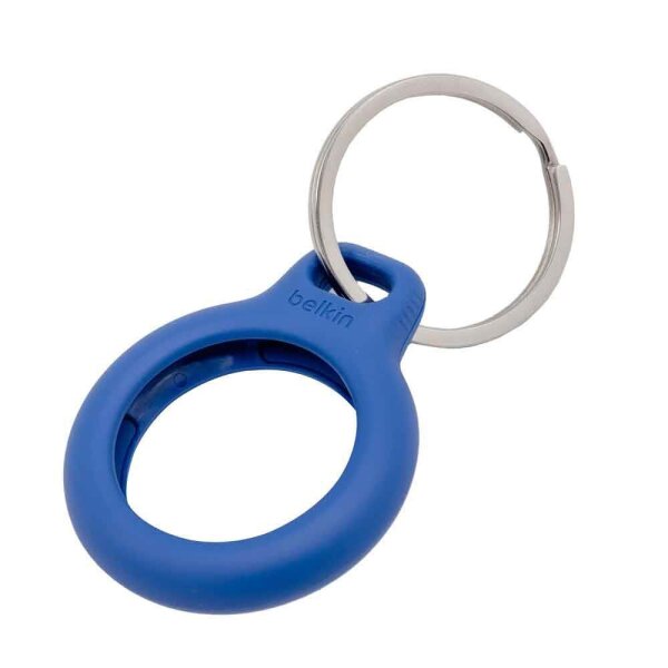 belkin Schlüsselanhänger Apple AirTag Halterung blau