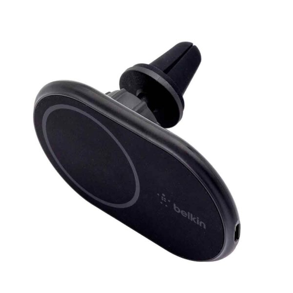 belkin BoostCharge MagSafe Induktives Kfz-Ladegerät schwarz, Kabellänge: 1,2 m, 20 Watt
