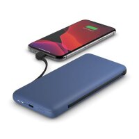 belkin BoostCharge Plus Powerbank 10.000 mAh blau
