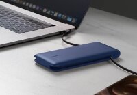 belkin BoostCharge Plus Powerbank 10.000 mAh blau
