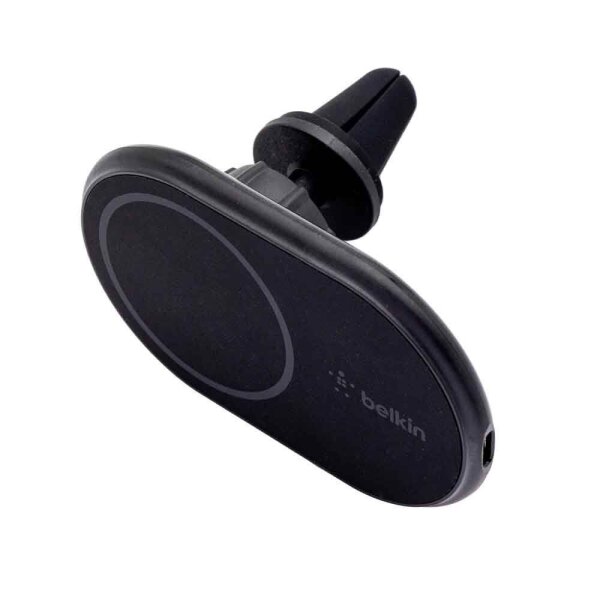 belkin BoostCharge MagSafe Induktives Kfz-Ladegerät schwarz, Kabellänge: 1,2 m, 20 Watt
