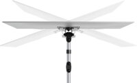 DURABLE Monitor-Halterung SELECT 509423 silber für 1 Monitor, Tischklemme, Tischbohrung