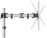 DURABLE Monitor-Halterung SELECT 509423 silber für 1 Monitor, Tischklemme, Tischbohrung