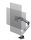 DURABLE Monitor-Halterung SELECT PLUS 509623 silber für 1 Monitor, Tischklemme, Tischbohrung