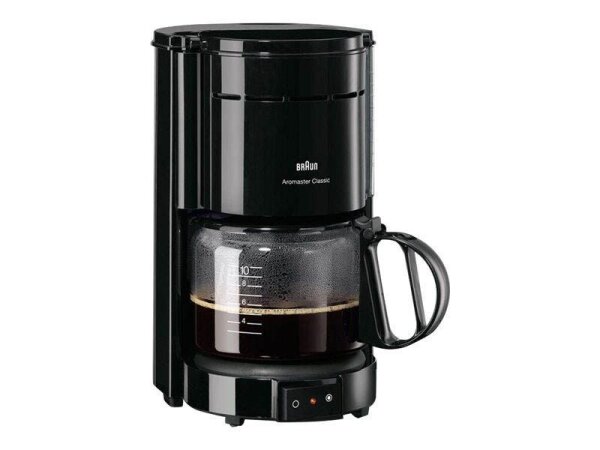 BRAUN KF 47/1 Kaffeemaschine schwarz, 10 Tassen