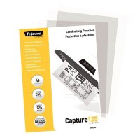 Fellowes Laminierfolien glänzend für A4 125...