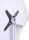 Garden Pleasure Stehtisch quadratisch Aluminium silber 60,0 x 60,0 x 70,0/110,0 cm, 1 St.