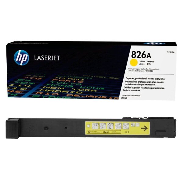 HP 826A (CF312A) gelb Tonerkartusche