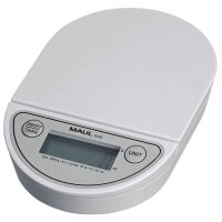 MAUL Briefwaage MAULoval weiß für max. 2,0 kg