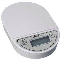 MAUL Briefwaage MAULoval weiß für max. 2,0 kg