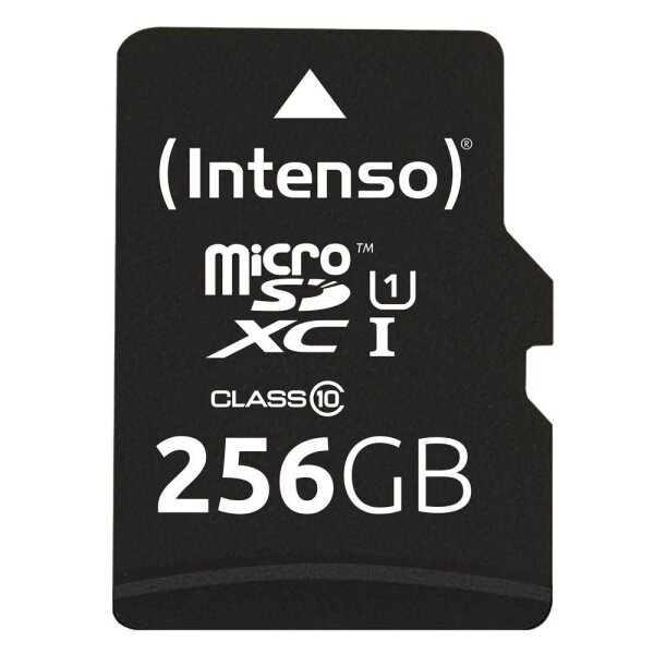 Intenso Speicherkarte microSDXC-Card PREMIUM, 256 GB, 1 St.