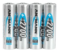 ANSMANN Akkus maxE Ni-MH Mignon AA min. 2.500 mAh, 4 St.