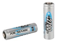 ANSMANN Akkus maxE Ni-MH Mignon AA min. 2.500 mAh, 4 St.