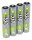 ANSMANN Akkus maxE Ni-MH Micro AAA 550 mAh, 4 St.