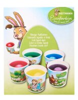 HEITMANN Eierfarben Maxi´s Färbeset Eierfarben farbsortiert