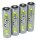 ANSMANN Akkus maxE Ni-MH Mignon AA 1.300 mAh, 4 St.