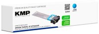 KMP E256X cyan Druckerpatrone kompatibel zu EPSON T9452