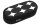 herlitz Schlampermäppchen Just Black Motiv, 21,5 x 9,5 cm