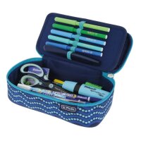 herlitz Schlampermäppchen beatBox Deep Ocean Motiv, 22,5 x 12,0 cm