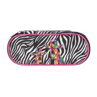 herlitz Schlampermäppchen Wild Neon Motiv, 21,5 x 9,5 cm