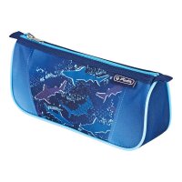 herlitz Schulranzen-Set FiloLight Plus Deep Sea Kunstfaser blau