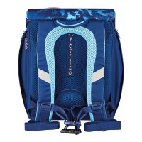 herlitz Schulranzen-Set FiloLight Plus Deep Sea Kunstfaser blau