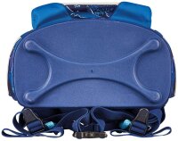 herlitz Schulranzen-Set FiloLight Plus Deep Sea Kunstfaser blau
