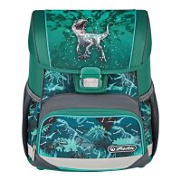 herlitz Schulranzen-Set Loop Plus Green Rex Kunstfaser...