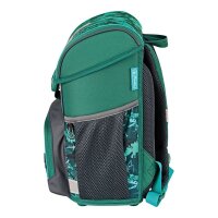 herlitz Schulranzen-Set Loop Plus Green Rex Kunstfaser grün