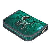 herlitz Schulranzen-Set Loop Plus Green Rex Kunstfaser grün