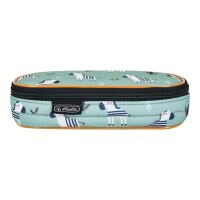 herlitz Schlampermäppchen Crazy Zebra Motiv, 21,5 x 9,5 cm