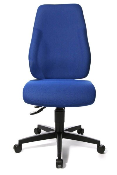 Topstar Bürostuhl Lady Sitness®, LT0B0 BC6 Stoff blau, Gestell schwarz