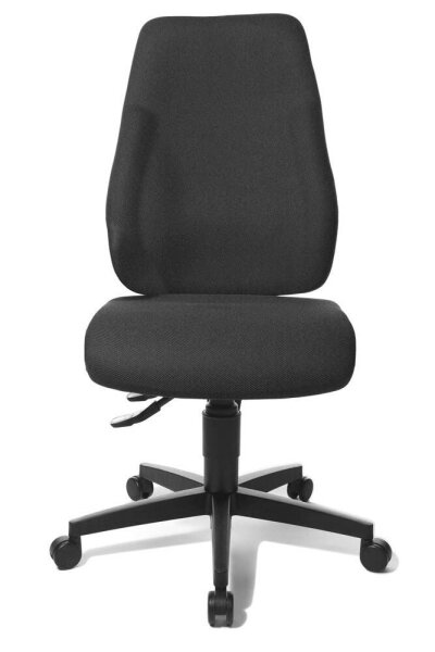 Topstar Bürostuhl Lady Sitness®, LT0B0 BC0 Stoff schwarz, Gestell schwarz