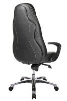 Topstar Chefsessel RS1, RS90F AD0 Leder schwarz, Gestell alu