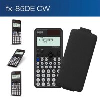 CASIO FX-85DE CW Wissenschaftlicher Taschenrechner schwarz