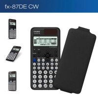 CASIO FX-87DE CW Wissenschaftlicher Taschenrechner schwarz