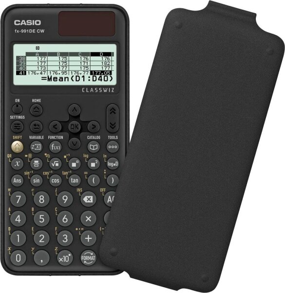 CASIO FX-991DE CW Wissenschaftlicher Taschenrechner schwarz