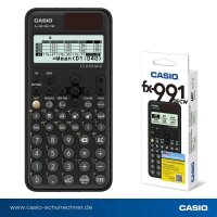CASIO FX-991DE CW Wissenschaftlicher Taschenrechner schwarz