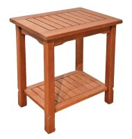 Garden Pleasure Gartentisch SANTA CRUZ braun rechteckig...