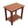 Garden Pleasure Gartentisch SANTA CRUZ braun rechteckig 35,0 x 50,0 x 50,0 cm