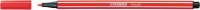 STABILO Pen 68 Filzstift rot, 1 St.