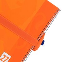 OXFORD Schlampermäppchen orange, 22,0 x 7,0 cm