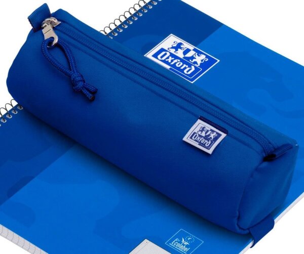 OXFORD Schlampermäppchen blau, 22,0 x 9,0 cm