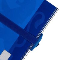 OXFORD Schlampermäppchen blau, 22,0 x 9,0 cm