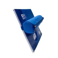 OXFORD Schlampermäppchen blau, 22,0 x 9,0 cm
