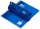 OXFORD Schlampermäppchen blau, 22,0 x 9,0 cm