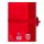 OXFORD Schlampermäppchen rot, 22,0 x 8,0 cm
